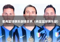 爱尚篮球俱乐部球员表（尚篮篮球俱乐部）