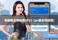 电脑版足球经理2011（pc版足球经理）